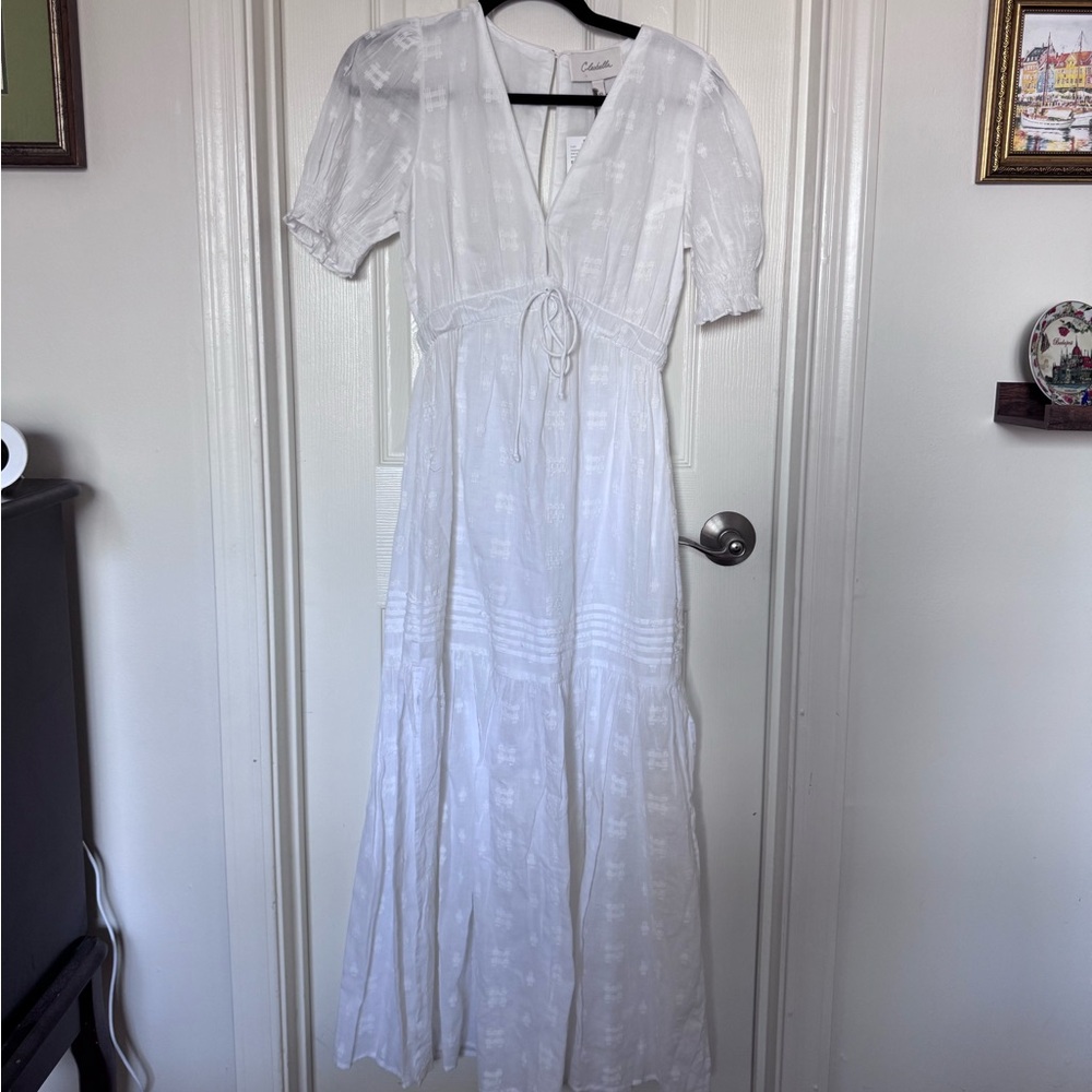 NWT Cleobella White Maxi Dress